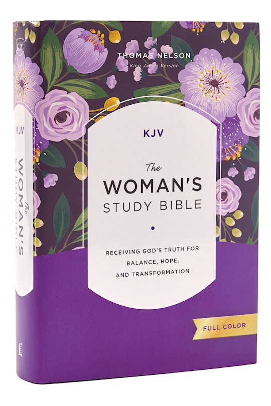KJV The Woman's Study Bible Full-Color Edition (Comfort Print) HB - Thomas Nelson